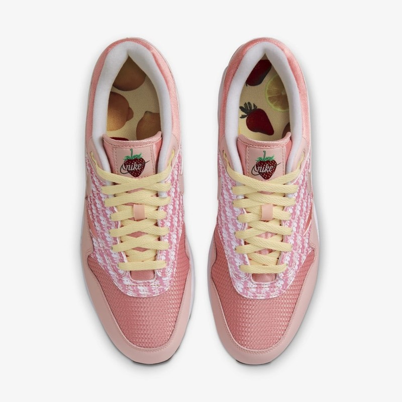 極美品NIKE AIR MAX 1 PRM(cj0609-600) 27.5cm Nike Air Max 1 Premium 'Strawberry Lemonade' CJ0609-600